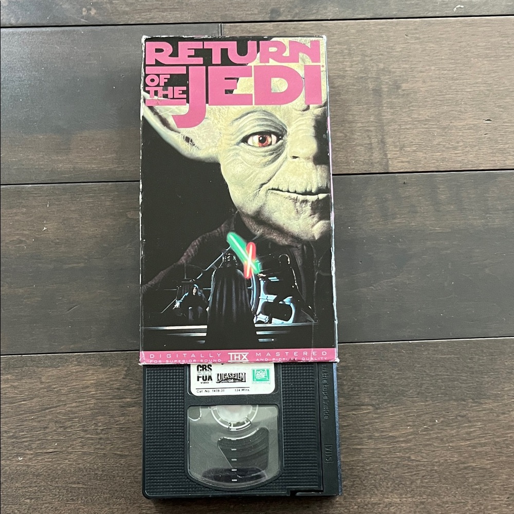 Return of the Jedi VHS Tape